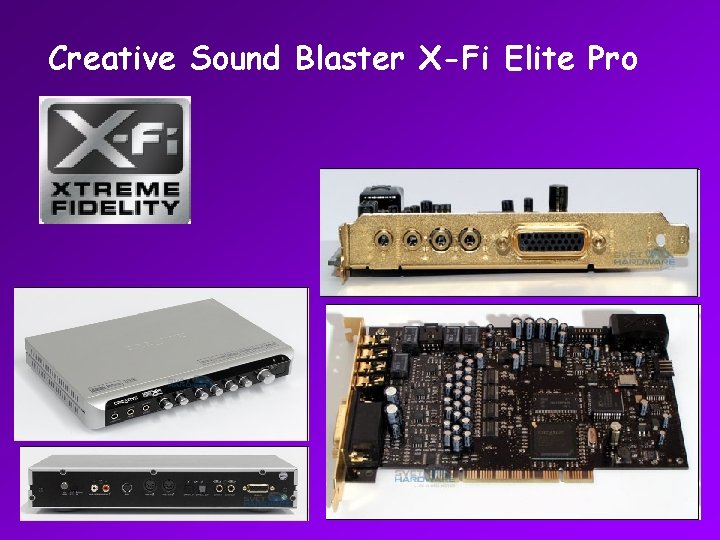 Creative Sound Blaster X-Fi Elite Pro Creative Sound Blaster X-Fi Elite Pro