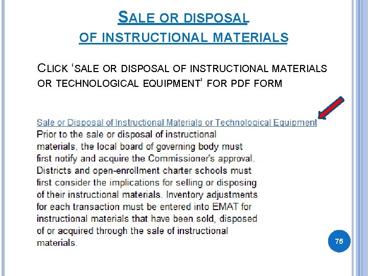 SALE OR DISPOSAL OF INSTRUCTIONAL MATERIALS CLICK ‘SALE OR DISPOSAL OF INSTRUCTIONAL MATERIALS OR SALE OR DISPOSAL OF INSTRUCTIONAL MATERIALS CLICK ‘SALE OR DISPOSAL OF INSTRUCTIONAL MATERIALS OR