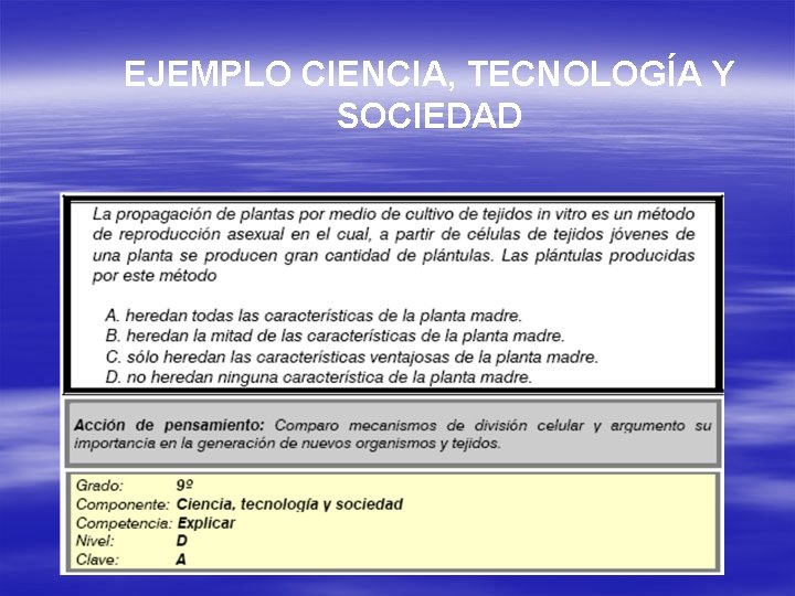 EJEMPLO CIENCIA, TECNOLOGÍA Y SOCIEDAD 