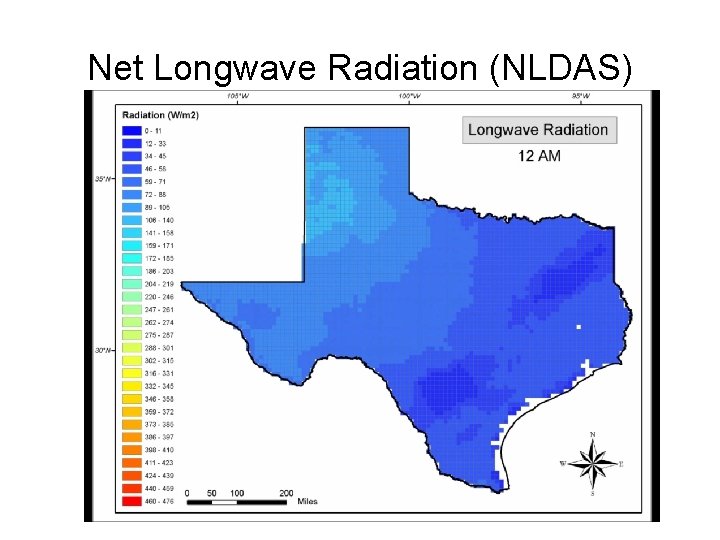 Net Longwave Radiation (NLDAS) 