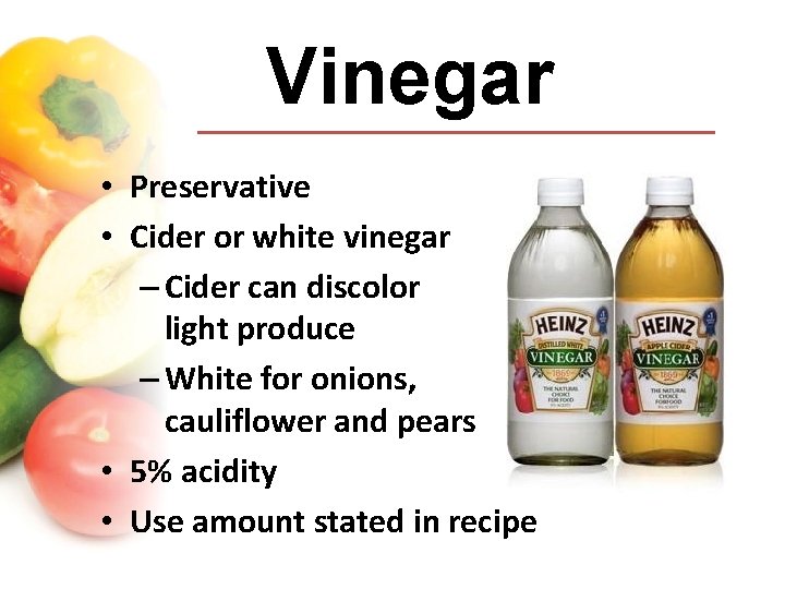 Pickles And Pickled Products Educators Name And Date