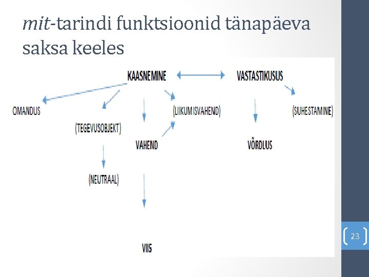 mit-tarindi funktsioonid tänapäeva saksa keeles 23 