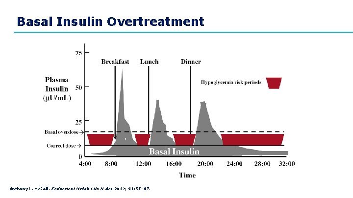 Basal Insulin Overtreatment Anthony L. Mc. Call. Endocrinol Metab Clin N Am 2012; 41: