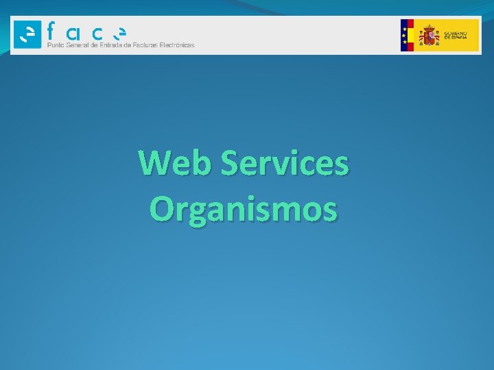 Web Services Organismos 