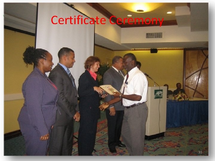 Certificate Ceremony 32 