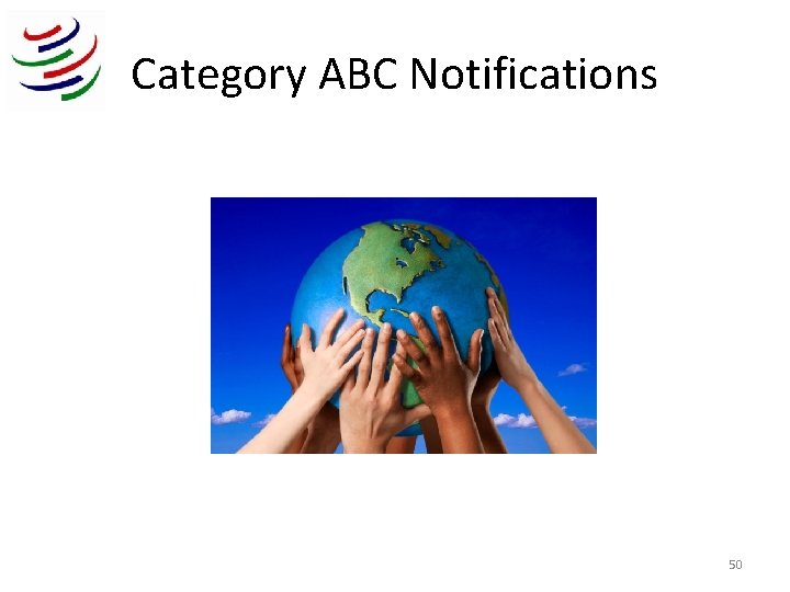 Category ABC Notifications 50 