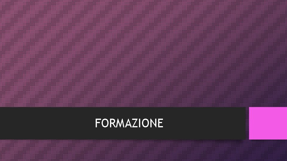 FORMAZIONE 