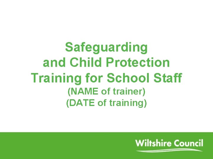 Safeguarding and Child Protection Training for School Staff