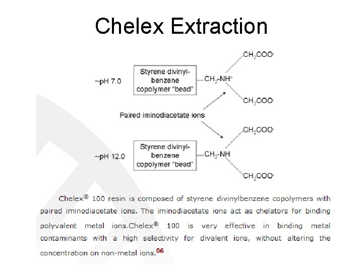 Chelex Extraction 