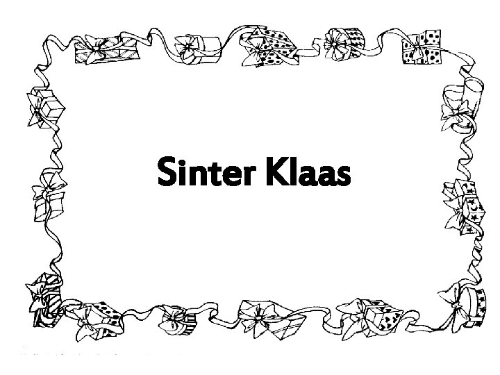 Sinter Klaas 