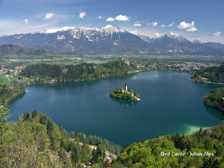 Bled Castle - Julian Alps 