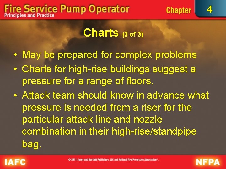 4 Charts (3 of 3) • May be prepared for complex problems • Charts