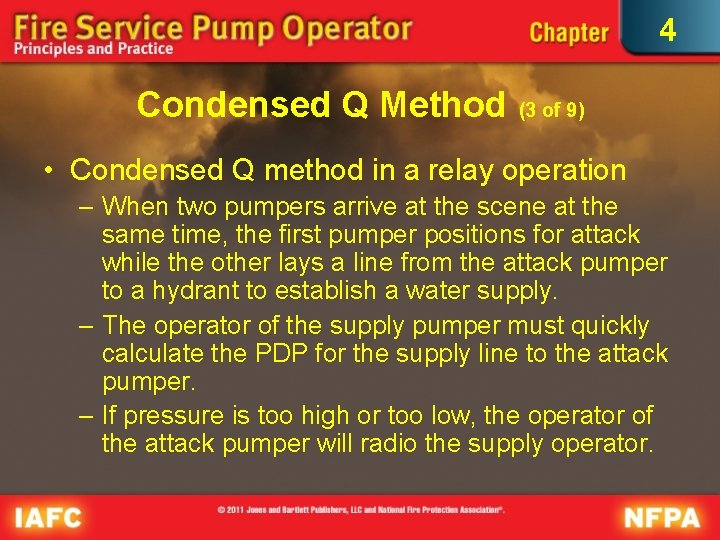 4 Condensed Q Method (3 of 9) • Condensed Q method in a relay