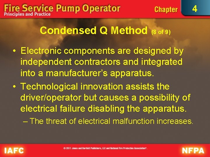 4 Condensed Q Method (8 of 9) • Electronic components are designed by independent