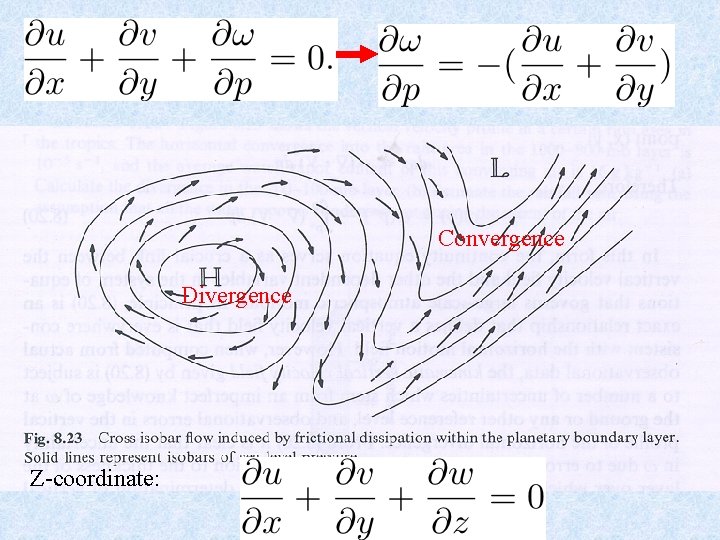 Convergence Divergence Z-coordinate: If 