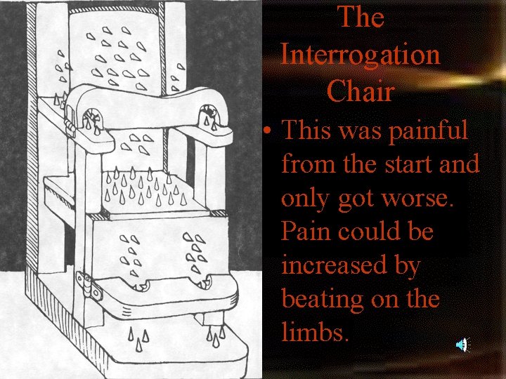 The Interrogation Chair • This was painful from the start and only got worse. The Interrogation Chair • This was painful from the start and only got worse.