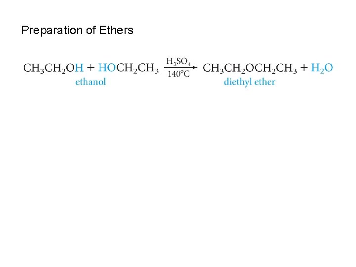 Preparation of Ethers 