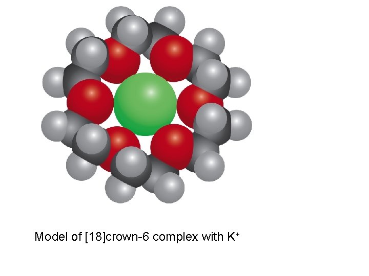 Model of [18]crown-6 complex with K+ 