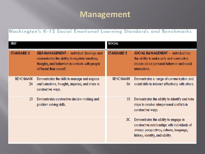 Management Management