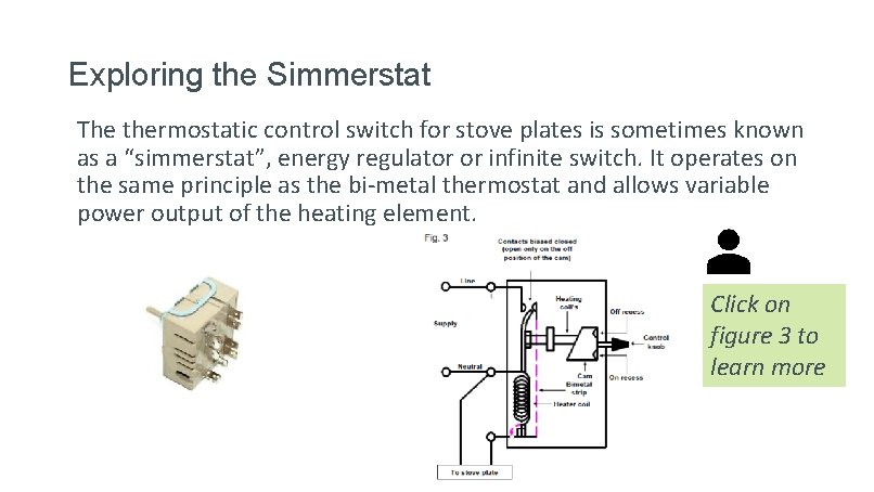 Exploring the Simmerstat The thermostatic control switch for stove plates is sometimes known as