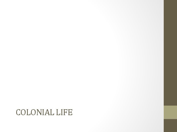 COLONIAL LIFE 