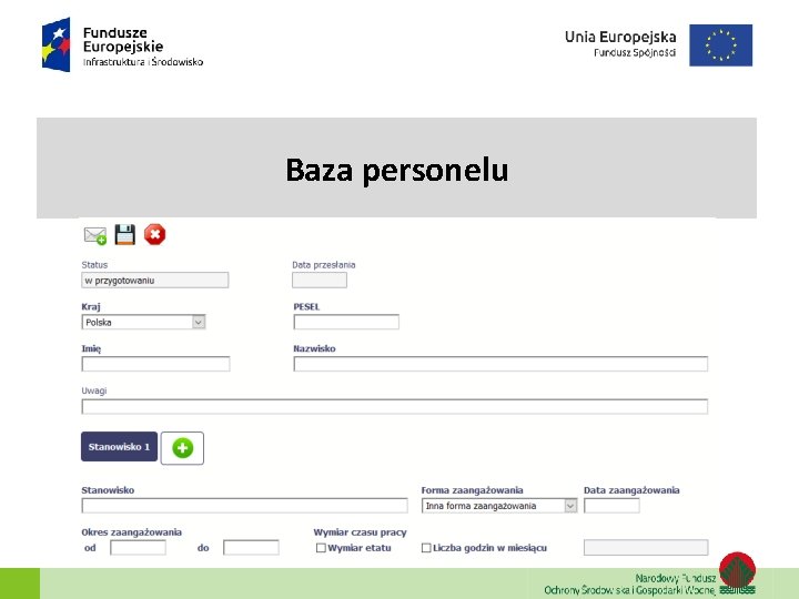 Baza personelu Baza personelu
