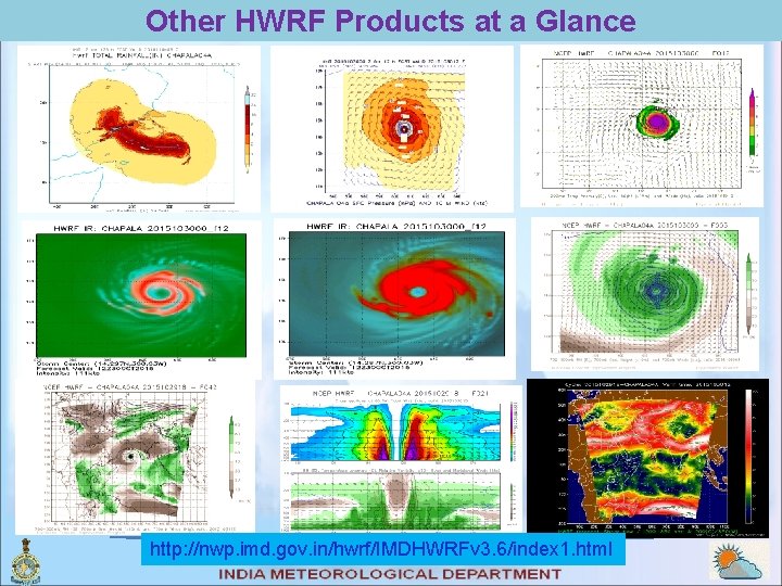 Other HWRF Products at a Glance http: //nwp. imd. gov. in/hwrf/IMDHWRFv 3. 6/index 1.