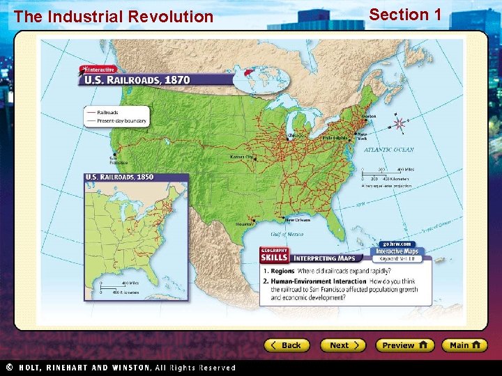 The Industrial Revolution Section 1 