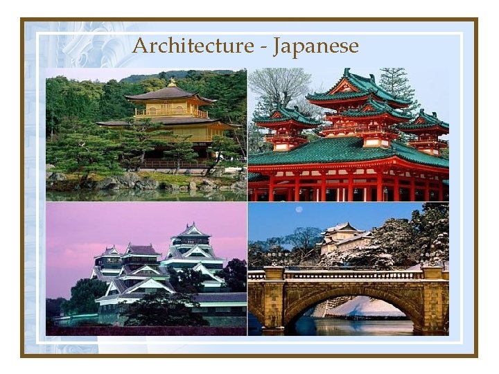 Architecture - Japanese 