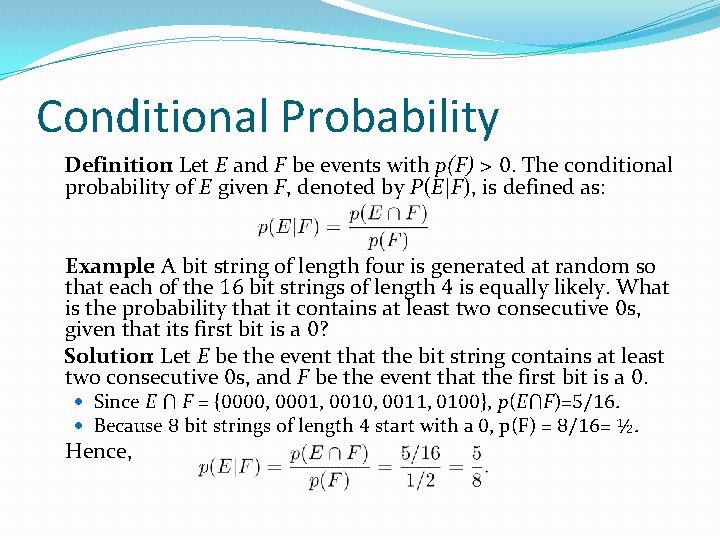 Probability Theory Section Summary Assigning Probabilities Of Complements