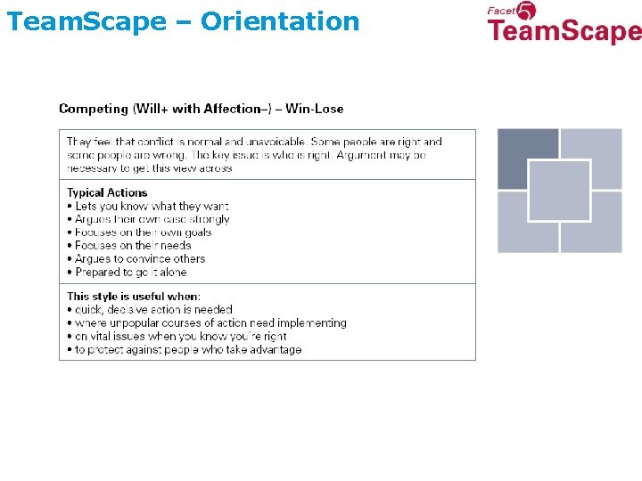 Team. Scape – Orientation 