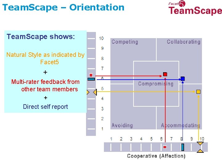 Team. Scape – Orientation Team. Scape shows: Natural Style as indicated by Facet 5