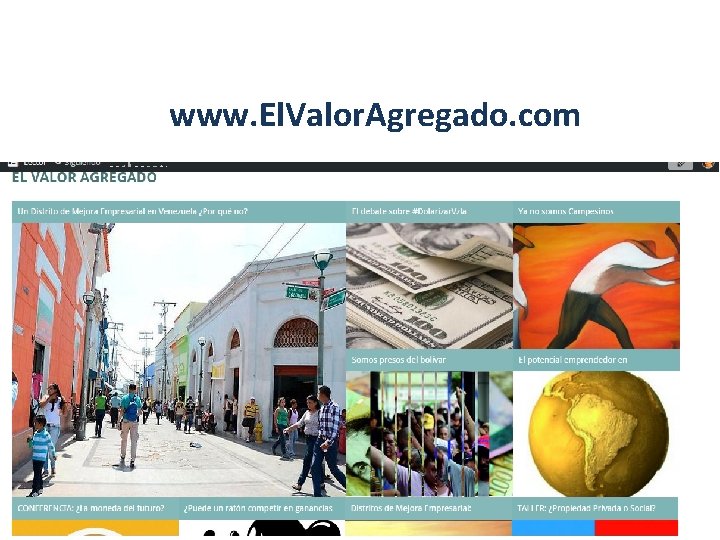 www. El. Valor. Agregado. com www. El. Valor. Agregado. com