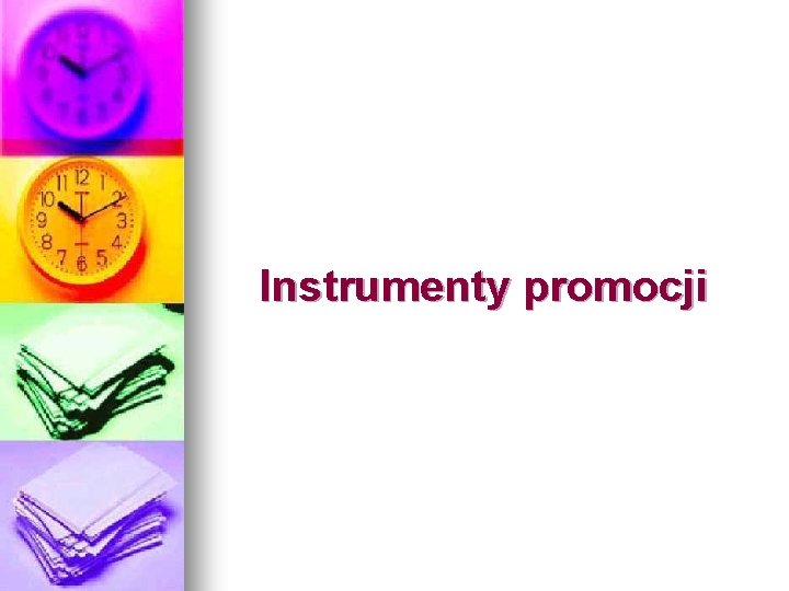 Instrumenty promocji 