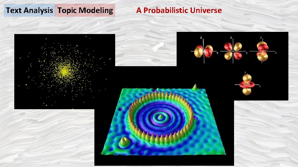 Text Analysis Topic Modeling A Probabilistic Universe 