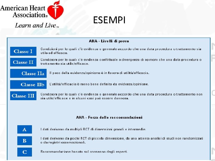 ESEMPI 