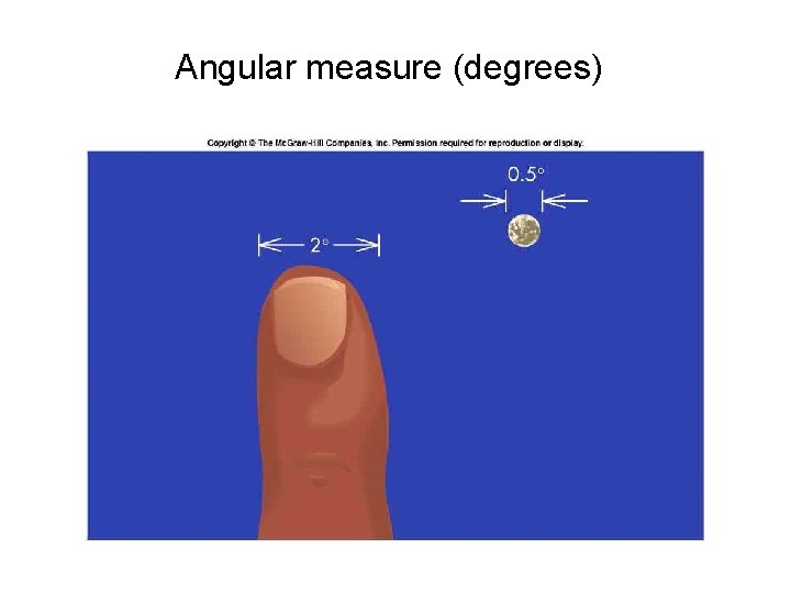 Angular measure (degrees) 