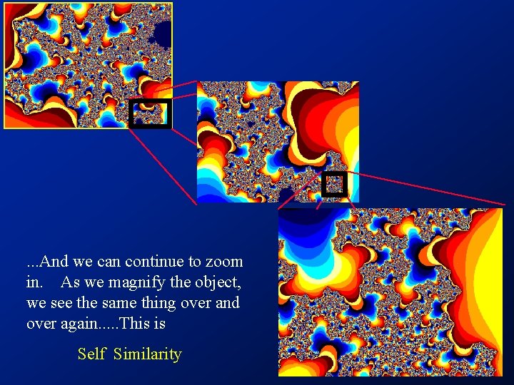 . . . And we can continue to zoom in. As we magnify the . . . And we can continue to zoom in. As we magnify the
