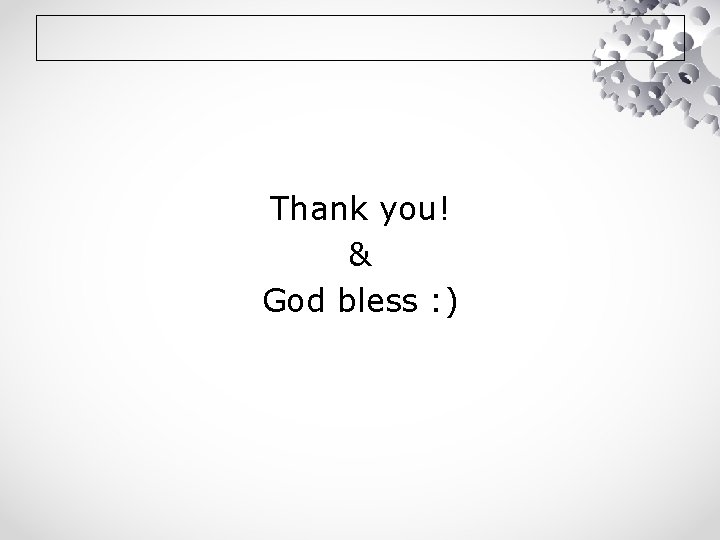Thank you! & God bless : ) 