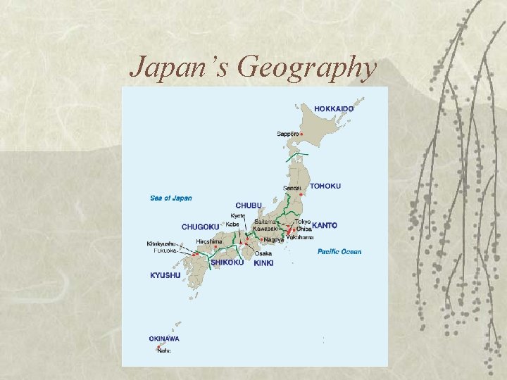 Japan’s Geography 