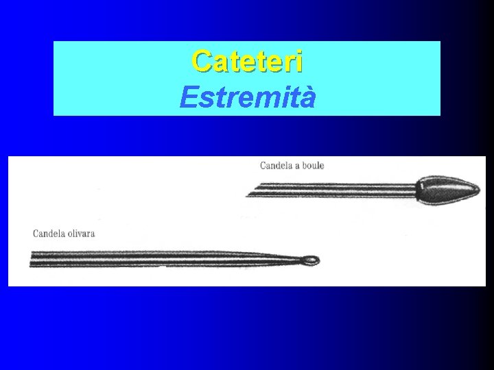 Cateteri Estremità 