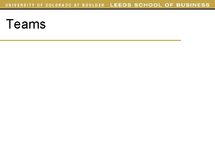 Teams 