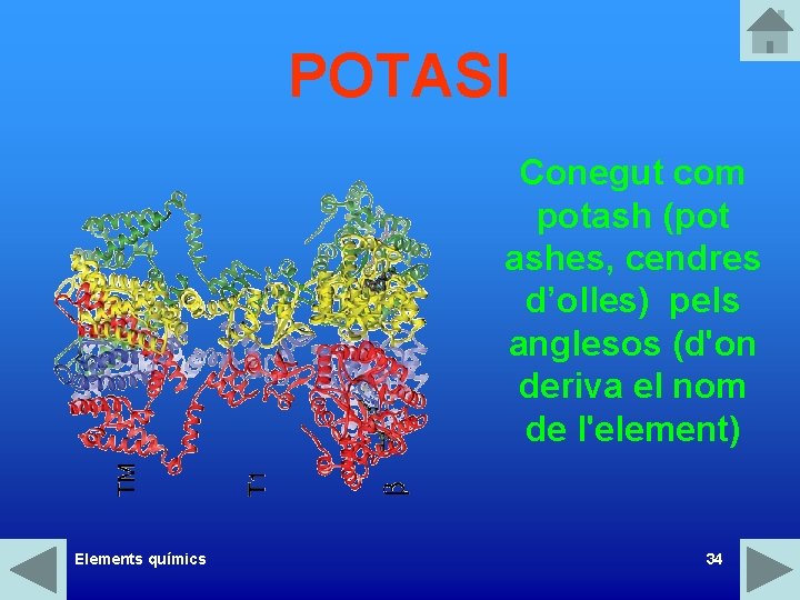 POTASI Conegut com potash (pot ashes, cendres d’olles) pels anglesos (d'on deriva el nom