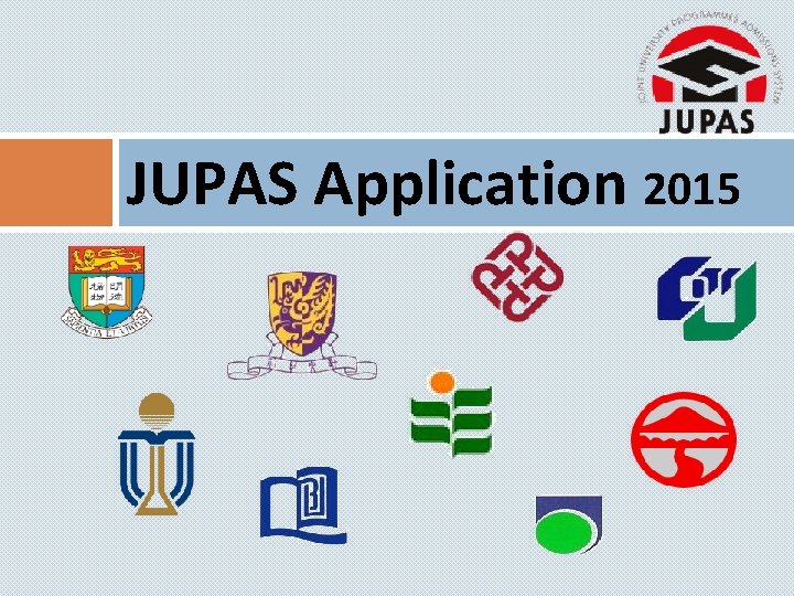 JUPAS Application 2015 