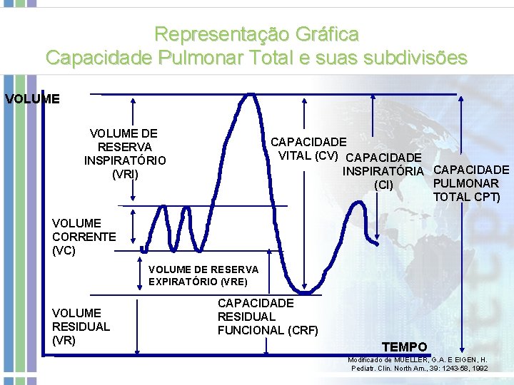 Representação Gráfica Capacidade Pulmonar Total e suas subdivisões VOLUME DE RESERVA INSPIRATÓRIO (VRI) CAPACIDADE Representação Gráfica Capacidade Pulmonar Total e suas subdivisões VOLUME DE RESERVA INSPIRATÓRIO (VRI) CAPACIDADE