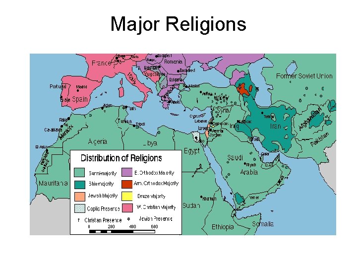 Major Religions 