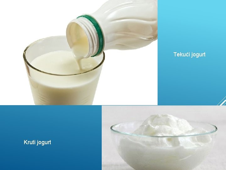 Tekući jogurt Kruti jogurt 