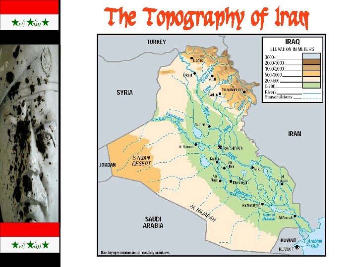 The Topography of Iraq 