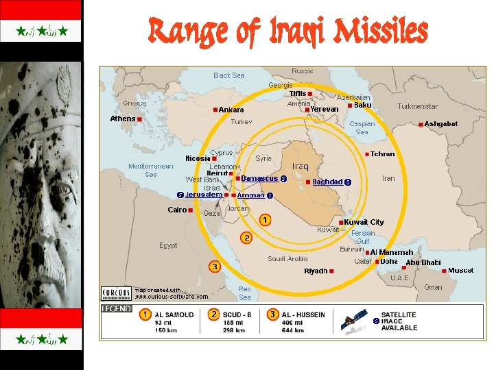 Range of Iraqi Missiles 