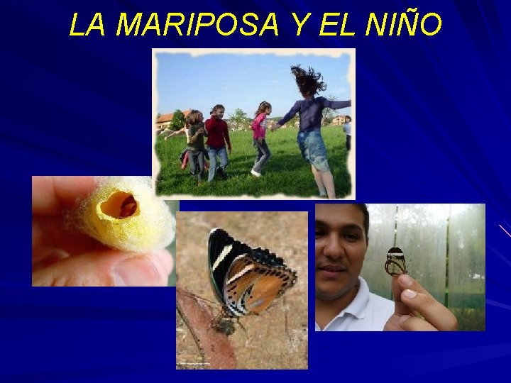 LA MARIPOSA Y EL NIÑO 